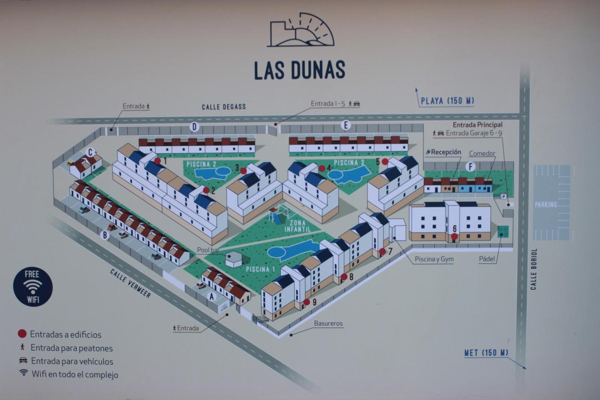 R223 Apartamento Las Dunas Oliva Nova Екстериор снимка